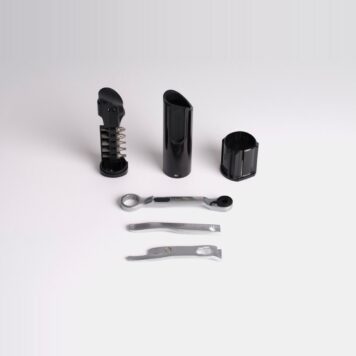Brompton G Line Toolkit Q103757 with case, ratchet, hex bits and tyre levers