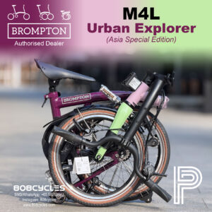 Brompton P Line Mk2 Urban Explorer M4L Asia Special Edition in Singapore