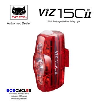 Cateye ViZ150ii USB-C Rechargeable Rear Light