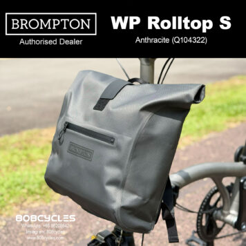 Brompton WP Rolltop S 15L – Bronze or Anthracite