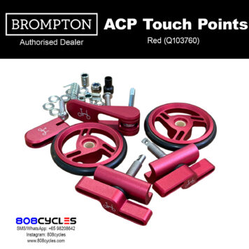 Brompton ColourLab Touch Points in Red Q103760