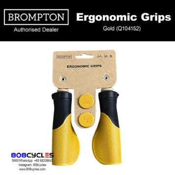 Brompton ColourLab Ergonomic Grips in Gold Q104152