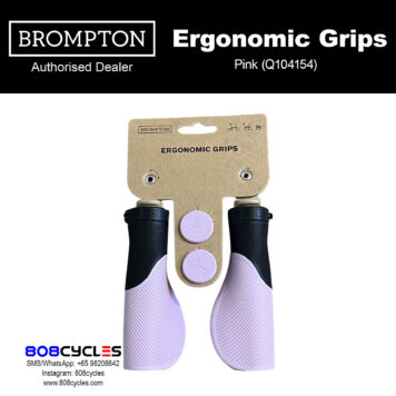 Brompton ColourLab Ergonomic Grips in Pink Q104154