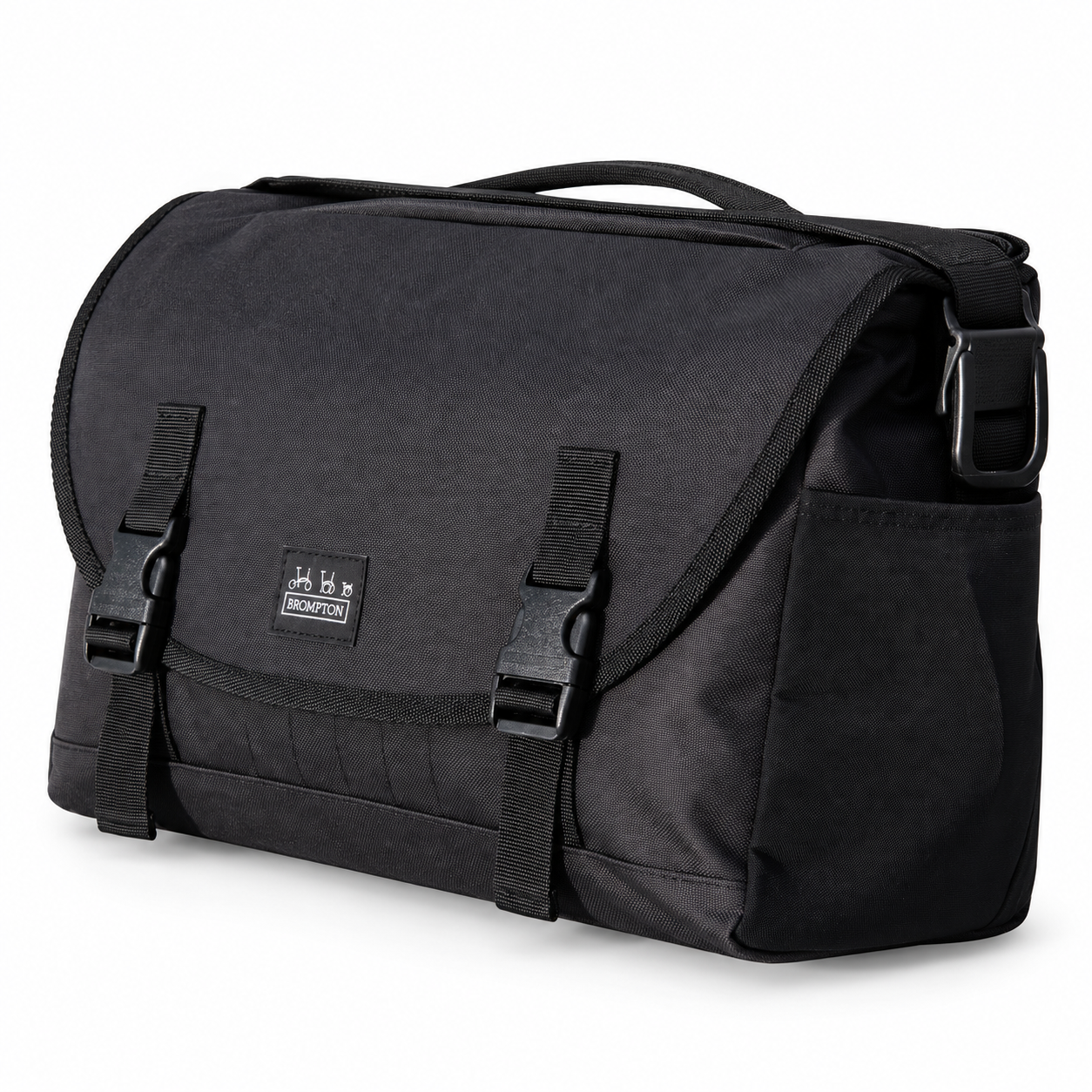 Brompton Metro Messenger Bag Medium – Black – 808 Cycles