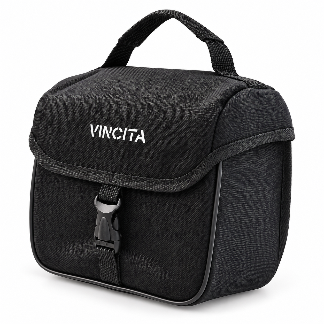 Vincita B017S Tourguide 3.8L Front Bag for Brompton – Black – 808
