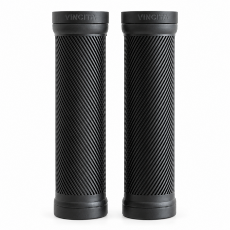 Vincita A073 130mm Lock-On Handlebar Grips for Brompton – 808 Cycles