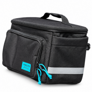 Vincita B015B-M Candid M 5.5L Front Bag for Brompton on white background