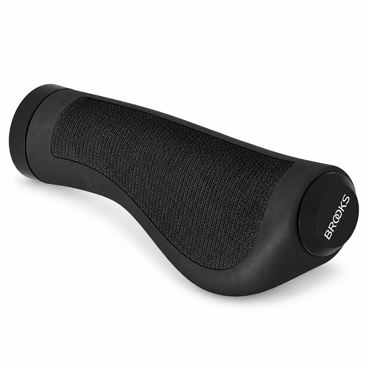Brooks Ergonomic Rubber Grips 130/130mm – Black