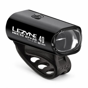 Lezyne Hecto StVZO 40 front light in black