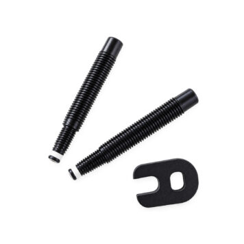 Schwalbe 30 mm Presta valve extension set with valve-core key