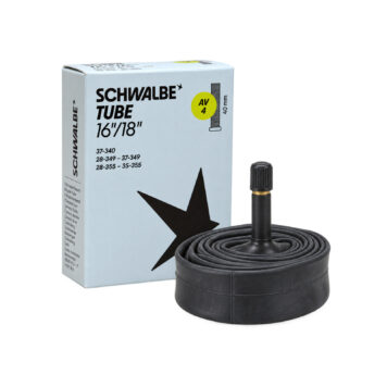 Schwalbe AV4 16-inch inner tube with 40 mm Schrader valve