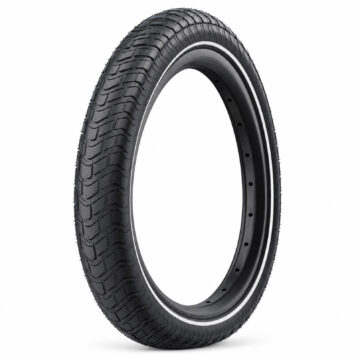 Schwalbe Motion Big Apple HS632 50-406 tyre for Brompton G Line on white background