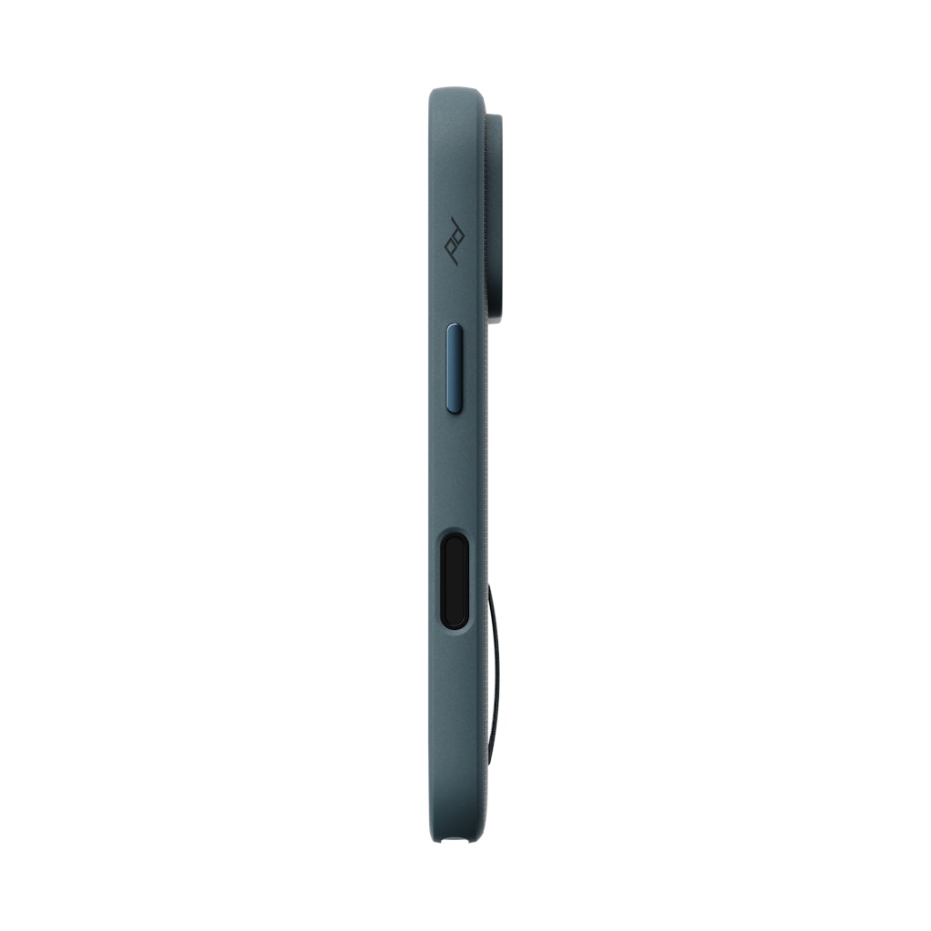 Peak Design SlimLink Loop Case for iPhone 18 Pro – Ocean – right side
