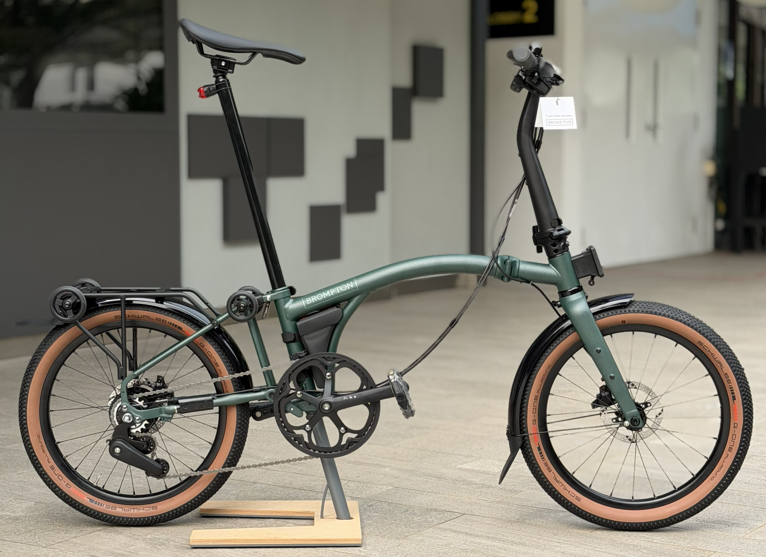 Brompton G Line M8R Forest Green