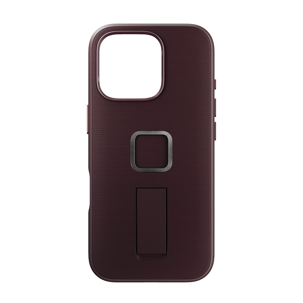 Peak Design iPhone 16 Pro case in Loop Eclipse, rear view on white background