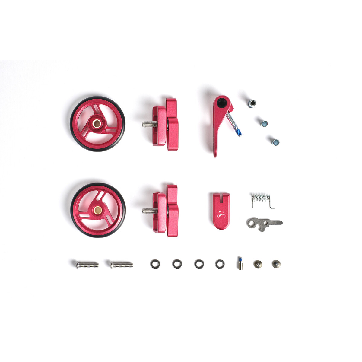 Brompton ColourLab touchpoint set for T Line in Red, Q103764, complete set
