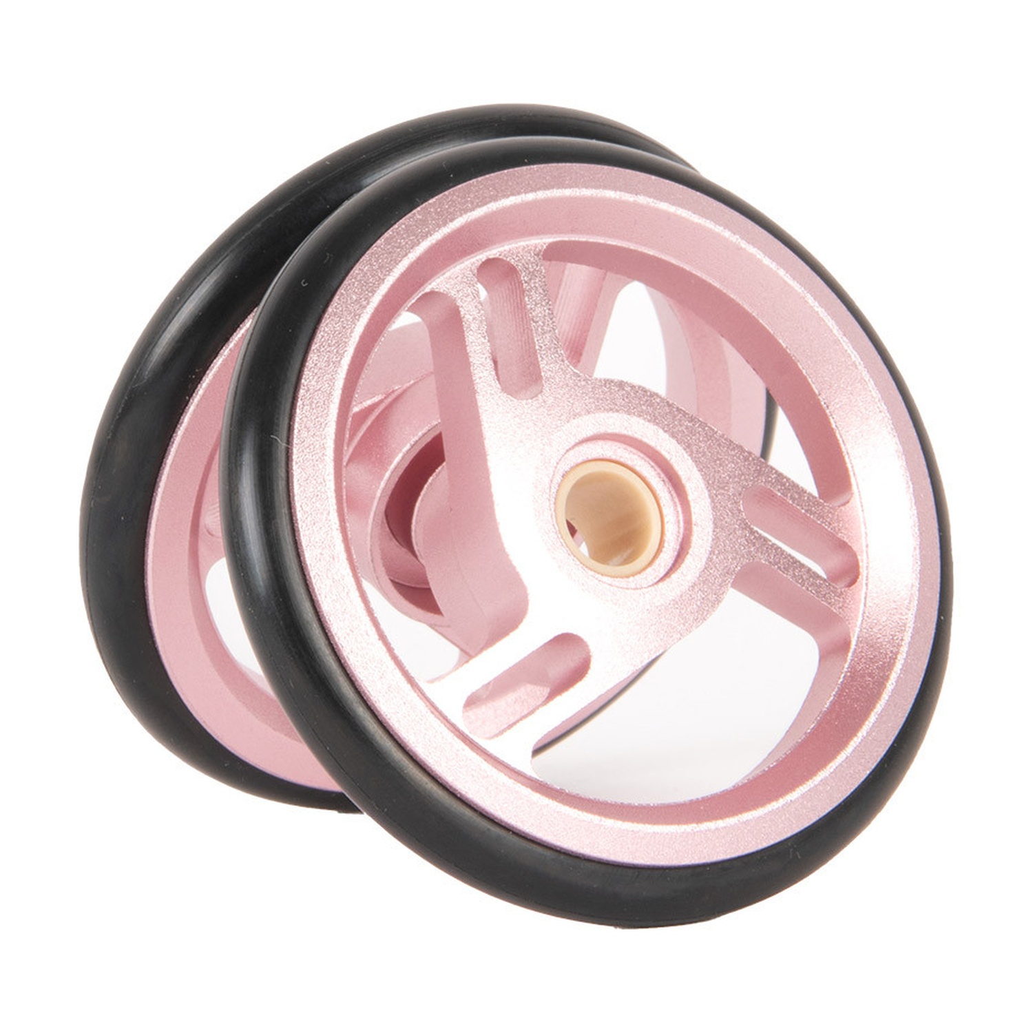 Brompton ColourLab roller wheel pair in Pink, Q104508