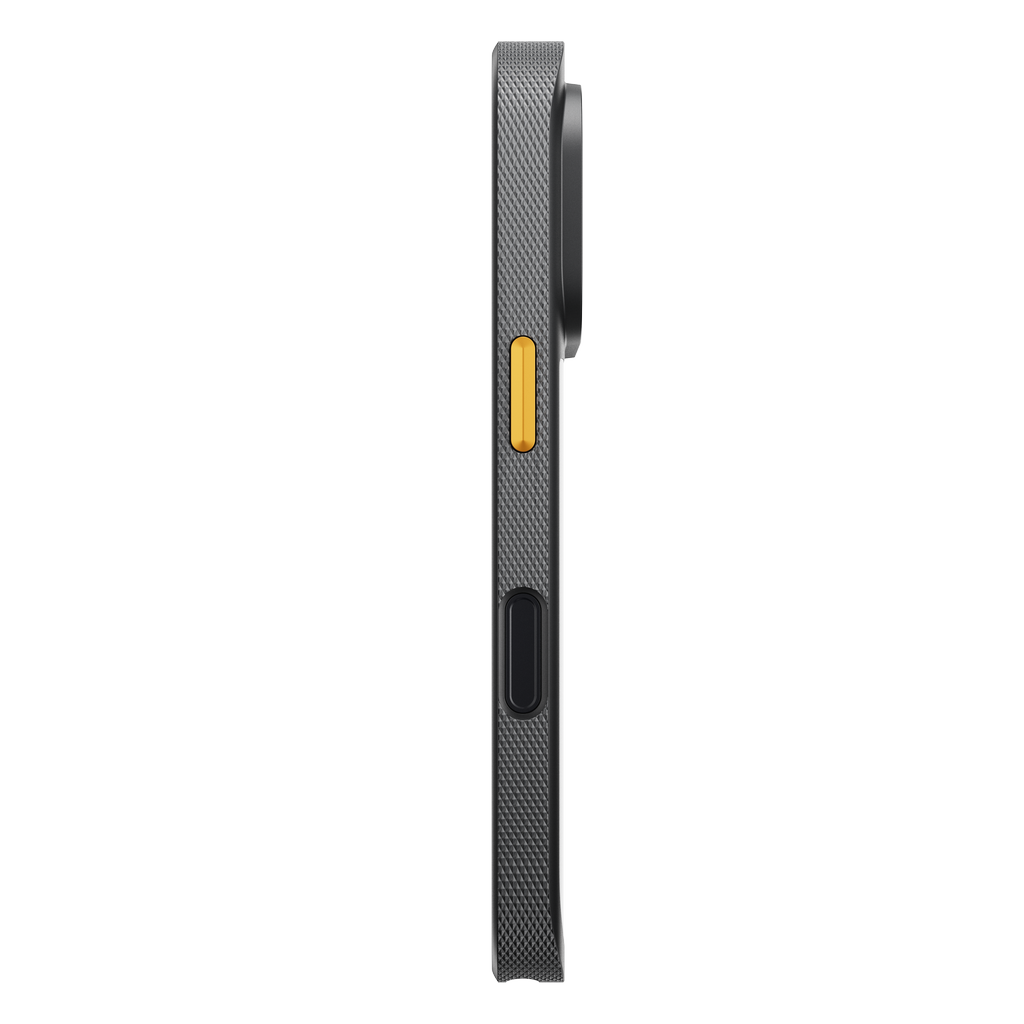 Peak Design GNAR Case for iPhone 17 Pro, Black, side profile