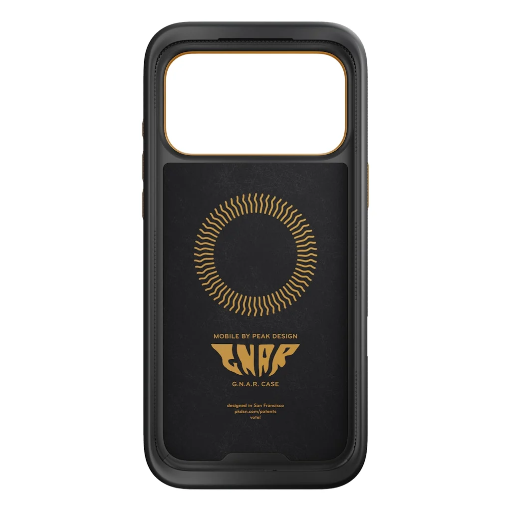 Peak Design GNAR Case for iPhone 17 Pro Max – Black – interior