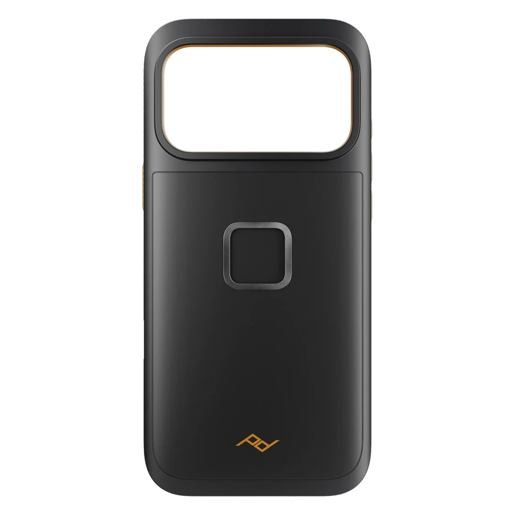 Peak Design GNAR Case for iPhone 17 Pro Max – Black – rear view